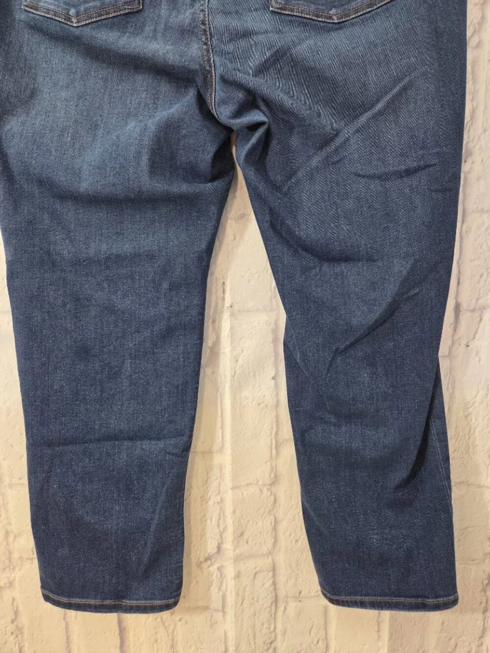 Chaps Denim 20W Medium Wash Denim Blue Faded Straight Leg Mid Rise Jeans